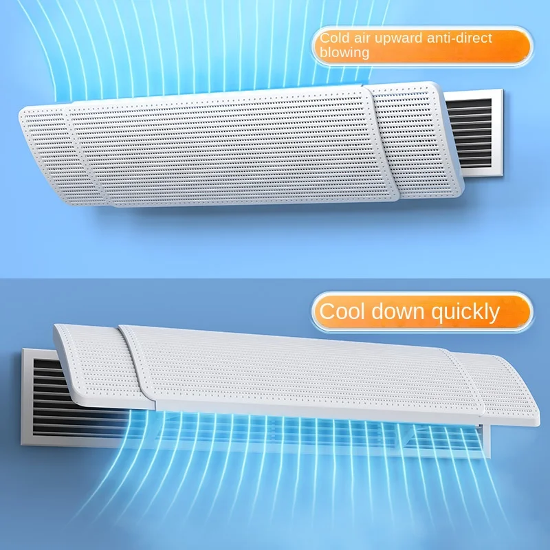 

Blowing Conditioning Conditioner Grid Central Air Duct Windshield Plate Air Wind Embedd Universal Baffle Anti Air Outlet Direct