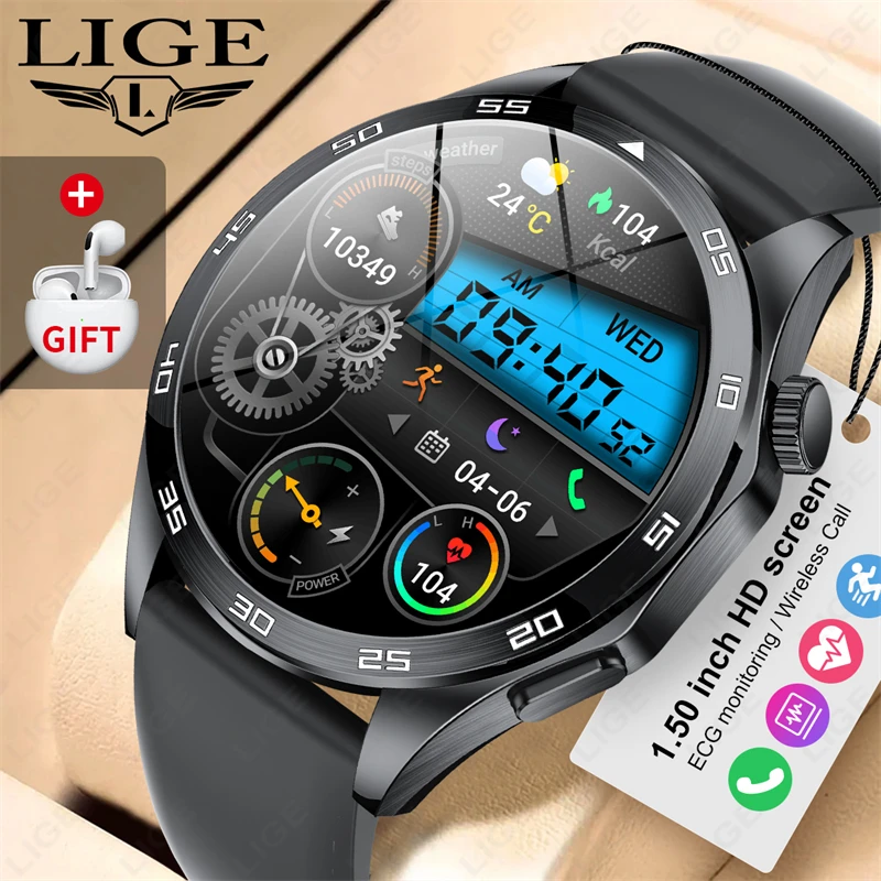 Беспроводные наушники LIGE цвет в ассортименте