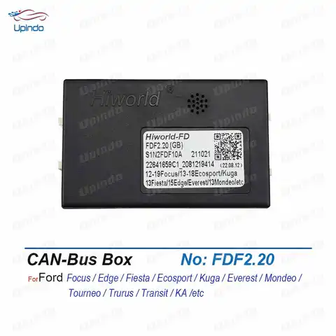 Автомагнитола CANBus Box Android CAN Bus Декодер адаптер для Ford Focus Edge Fiesta Kuga Everest Mondeo Ecosport Tourneo Trurus KA