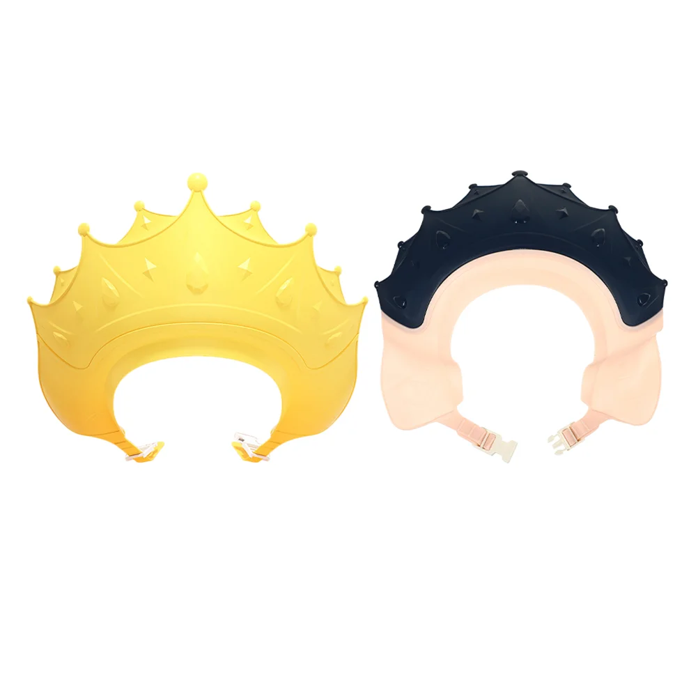 

2pcs Cartoon Bath Hat Hair Washing Hat Cartoon Shampoo Hat Shower Hat for Kids Shampoo Hat Baby Shower Caps