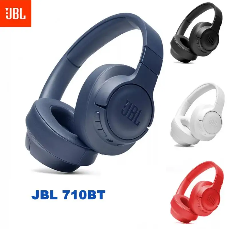 

Беспроводные наушники JBL TUNE 710BT, Bluetooth 5,0, наушники T710BT с чистыми басами, игровая Спортивная гарнитура с шумоподавлением, гарнитура с микрофон...