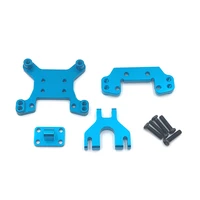 metal upgrade front and rear shock brackets for wltoys 112 124016 124018 rc car parts