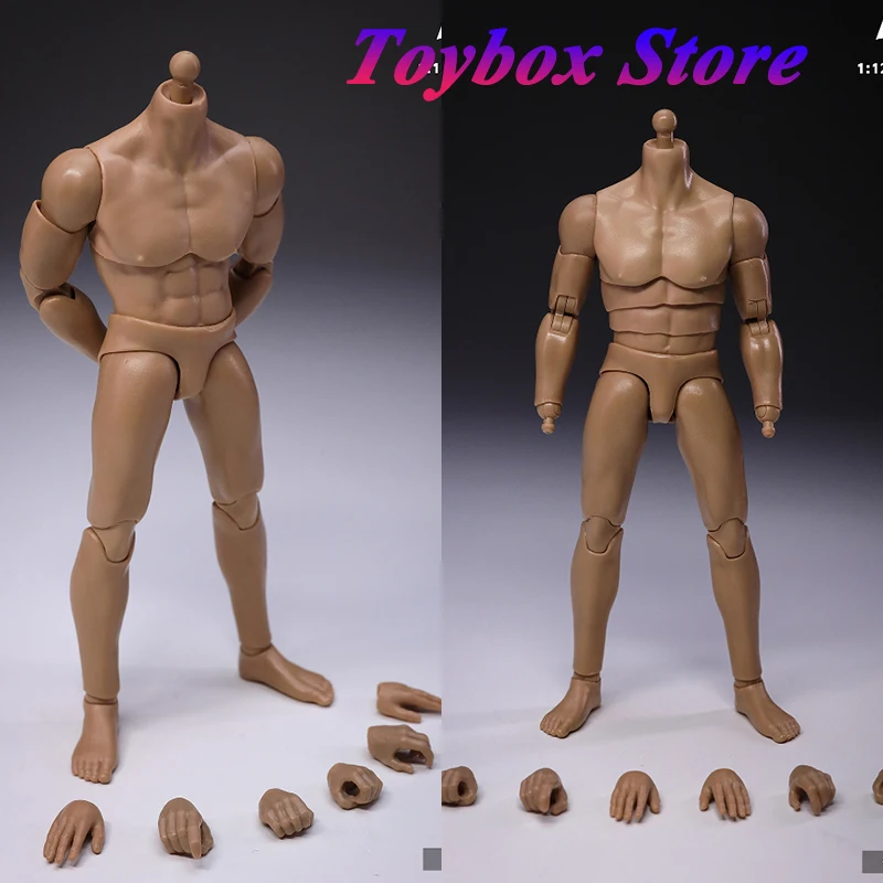 CH Original Ch001 Ch002 1/12 подвижное человеческое тело супер гибкая модель с резьбой