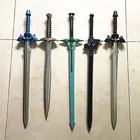1:1 skysword Синий Черный Косплей из ПУ Меч Art Online SAO The Sword