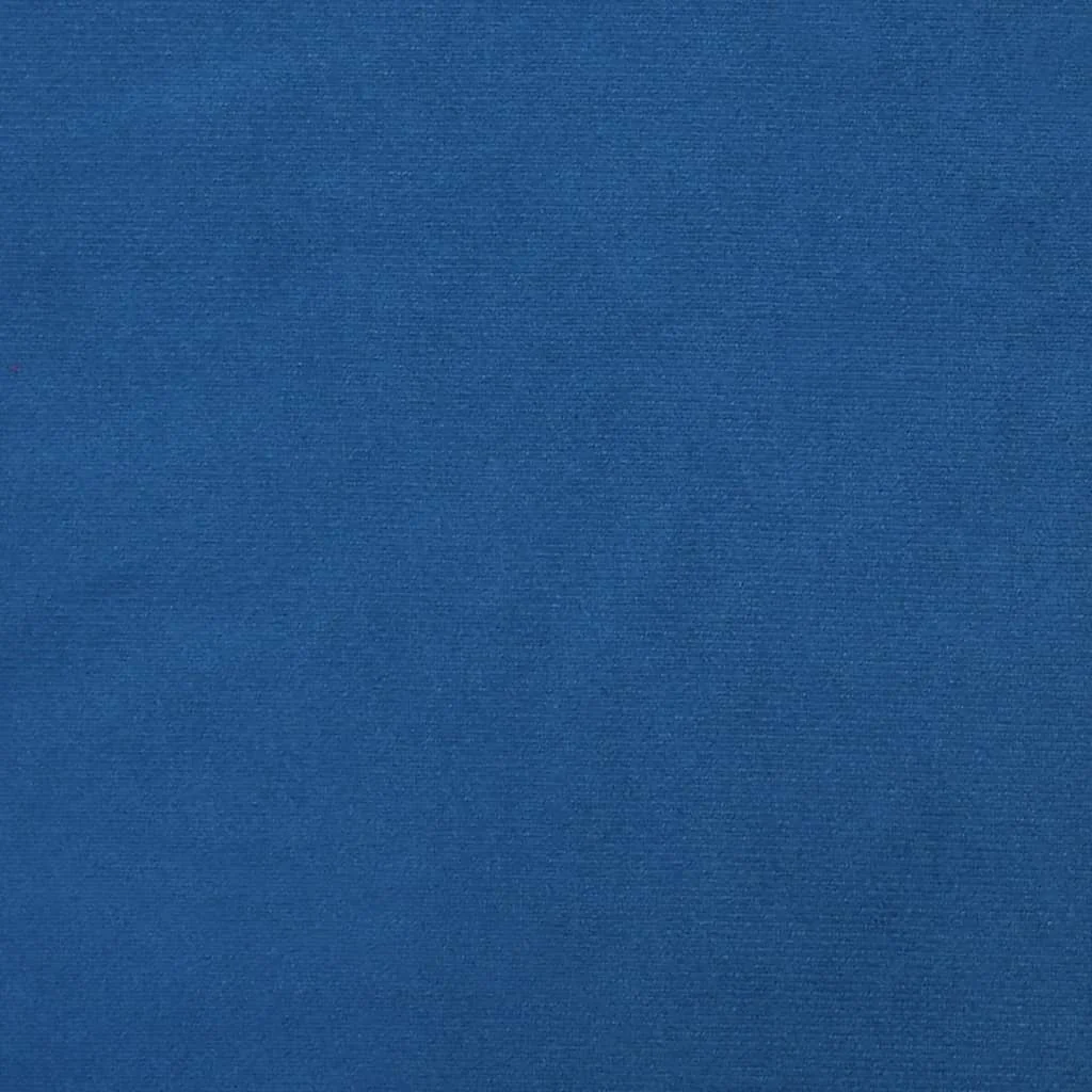 Schaukelstuhl Blau Samt
