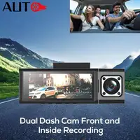 3.16 Inch Car Driving Recorder 1080P Dash Cam For Car Loop Recording Night Vision 3cameras Rear View Dashcam Bicycle Balck Box