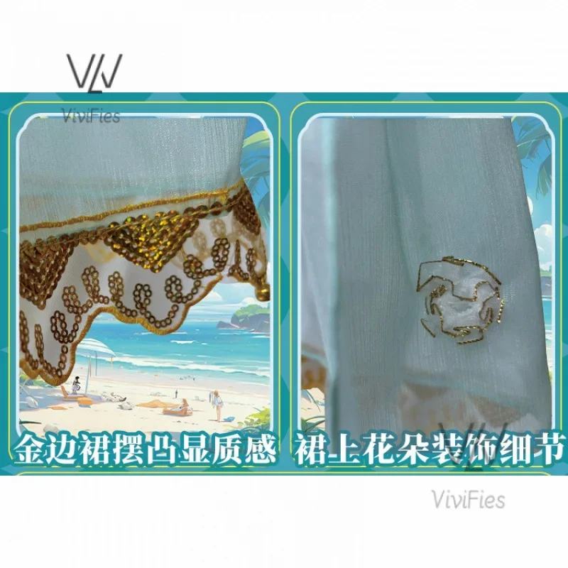 Костюм для косплея персонажа игры V костюм горничной ДЕМИ бурбон морская соль