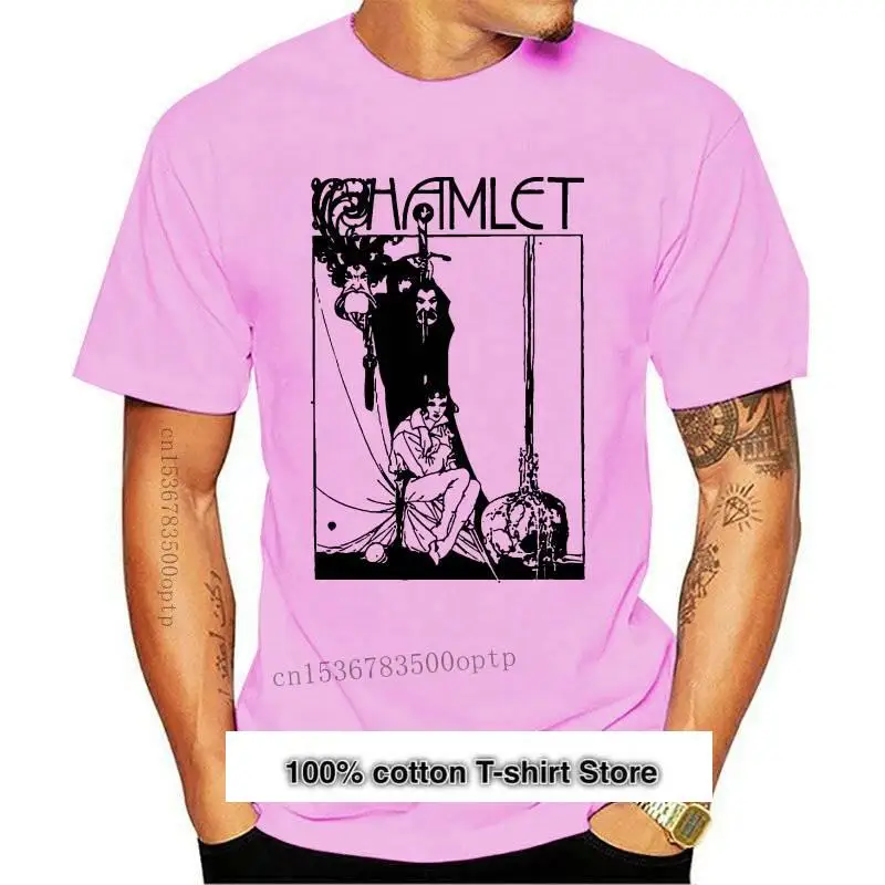 

Camiseta con póster para hombre y mujer, camisa con estampado de Hamlet, William, Brick, nueva