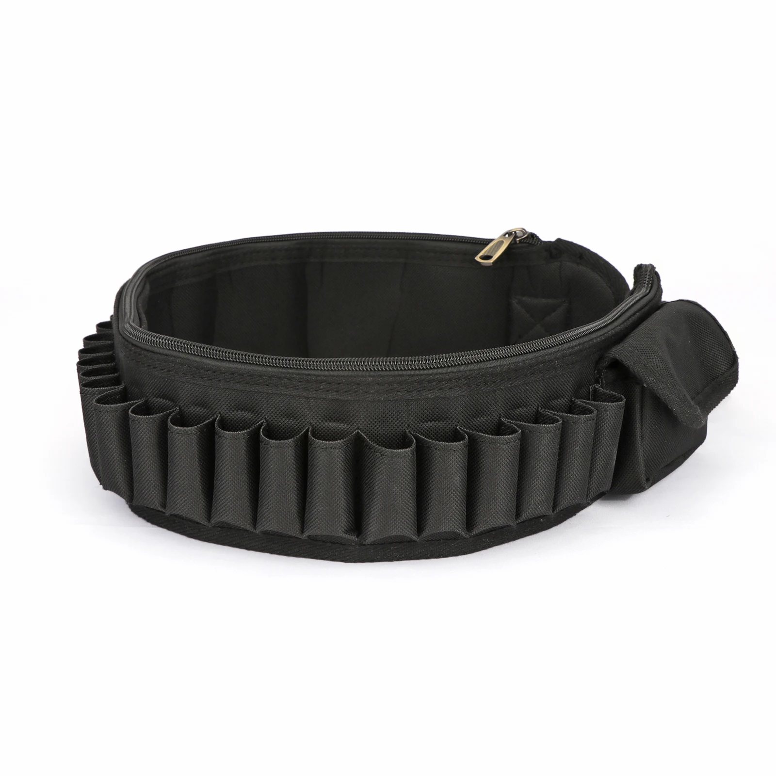 

Tourbon Hunting Accessories Tactical 600D Nylon 12 Gauge Bandolier Shotgun Cartridge Belt Ammo Holder 24 Rounds Shooting Black