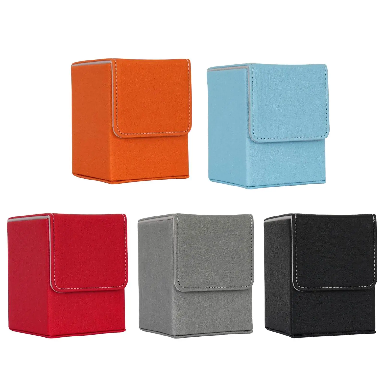 

Trading Card Deck Box Holder Large Card Organizer Storage Collectible Game Protectors Container