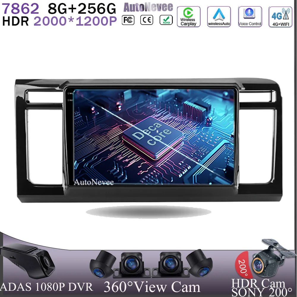 

Android 13 For Honda N-WGN 2013 -2019 Carplay HDR QLED Screen GPS Navigation No 2Din DVD High-performance Head Unit Auto Radio