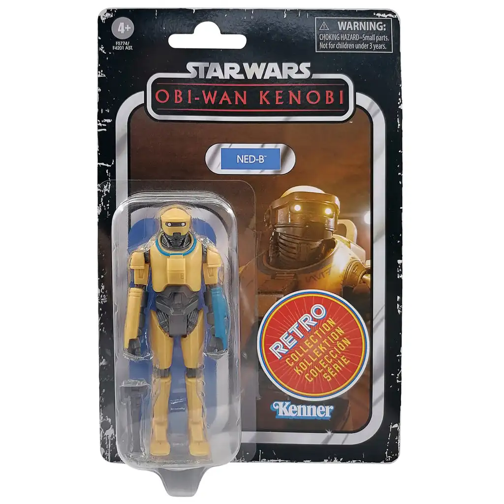 

Оригинальная Коллекционная ретро-фигурка Hasbro Звездные войны, коллекционная экшн-фигурка Оби-Ван Кеноби