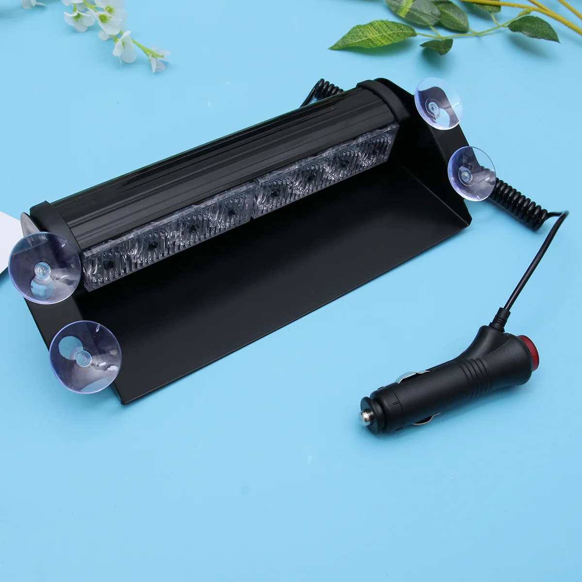

1 Pc Safe Caution Hazard Flash Caution Strobe Emergency Warning Sucker Dash Emergency Warning Lamp
