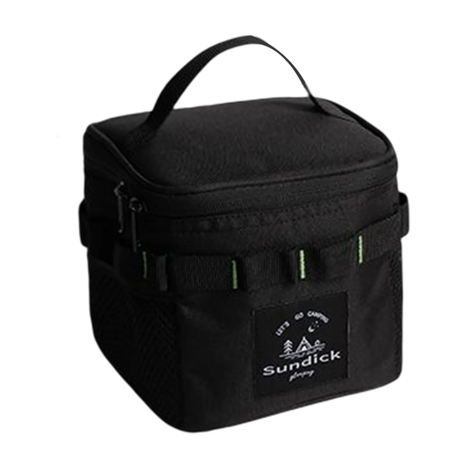 

Travel Friendly Portable SpiceJars Organizer for Camping Oxford Cloth Bag Multiple Condiment Bottles Convenient Storage