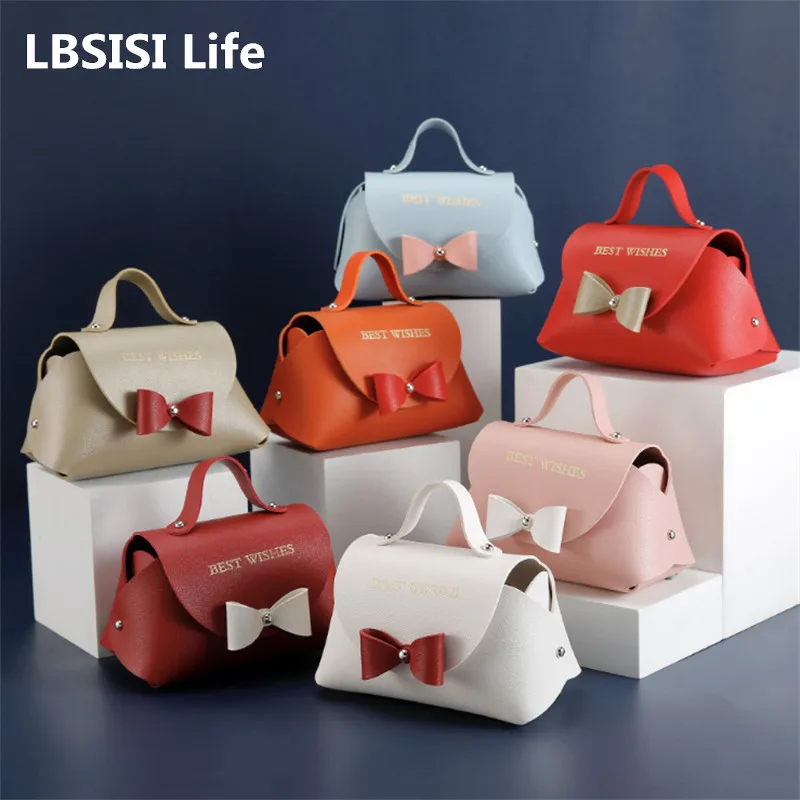 

LBSISI Life 10 шт. свадебные кожаные сумки EID Mubarak конфетные конфеты рождественские подарки на день рождения Baby Shower