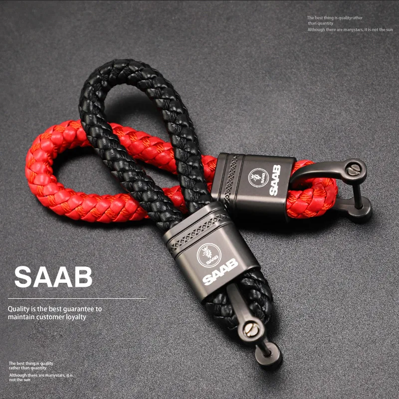 Брелок для стайлинга автомобиля металлический брелок SAAB 9-3 9-5 93 9000 900 9-7 600 99 9-X 97X Turbo