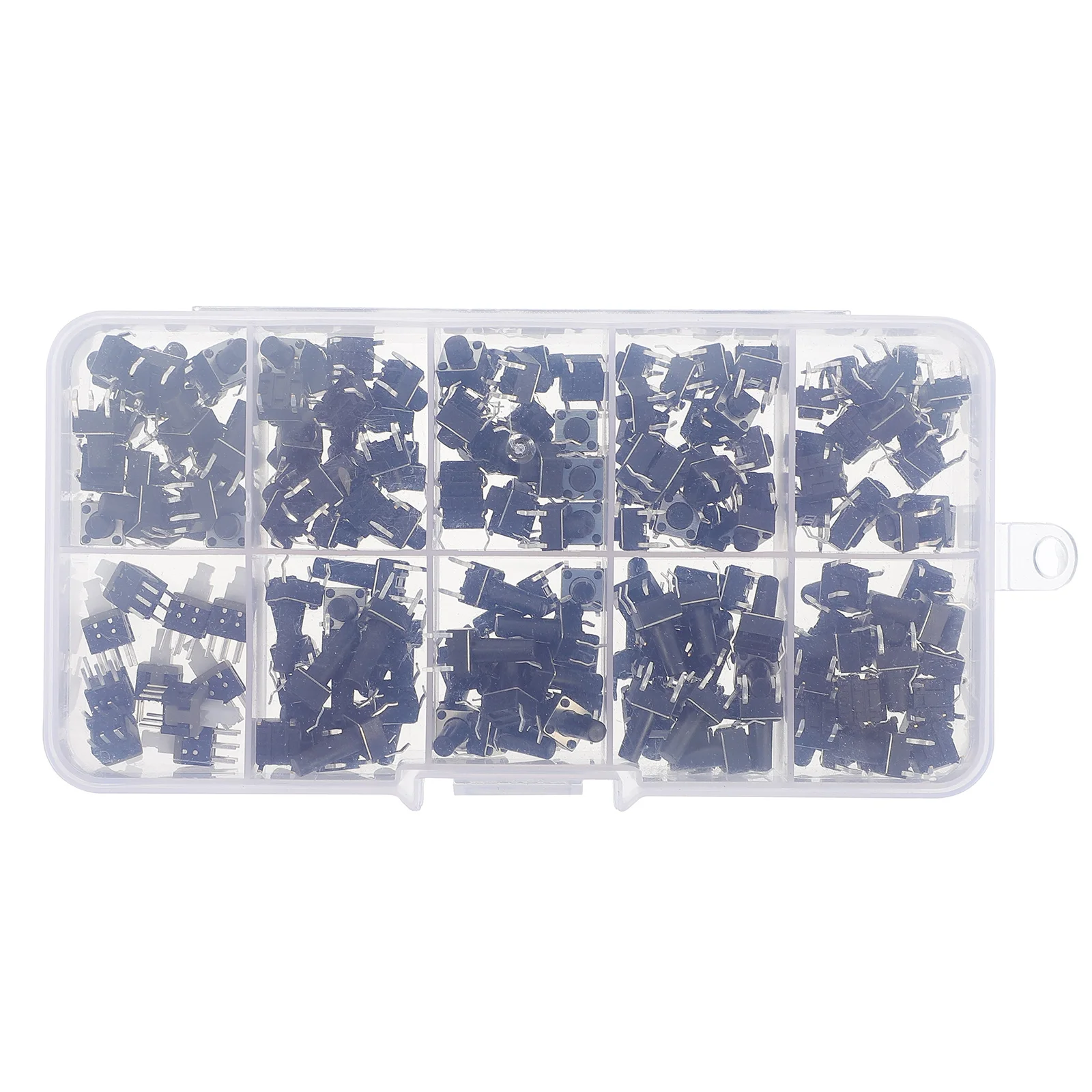 

180 Pcs Electronic Kits Tact Switch Momentary Button Switches Micro DIY Supplies Push Mini buttons