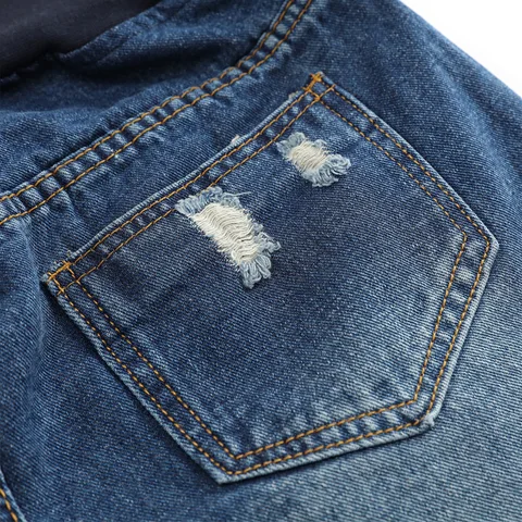 Шорты для беременных с высокой талией, эластичные джинсовые брюки для беременных, летние короткие джинсы для беременных, большой размер