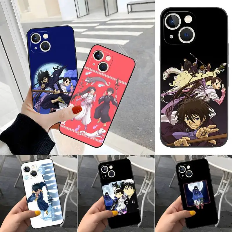 Мультяшный чехол Kekkaishi для телефона IPhone Apple 12 Pro 11 13 Mini 14 MAX 7 8 6S Plus X XR XS SE 2020, противоударный чехол