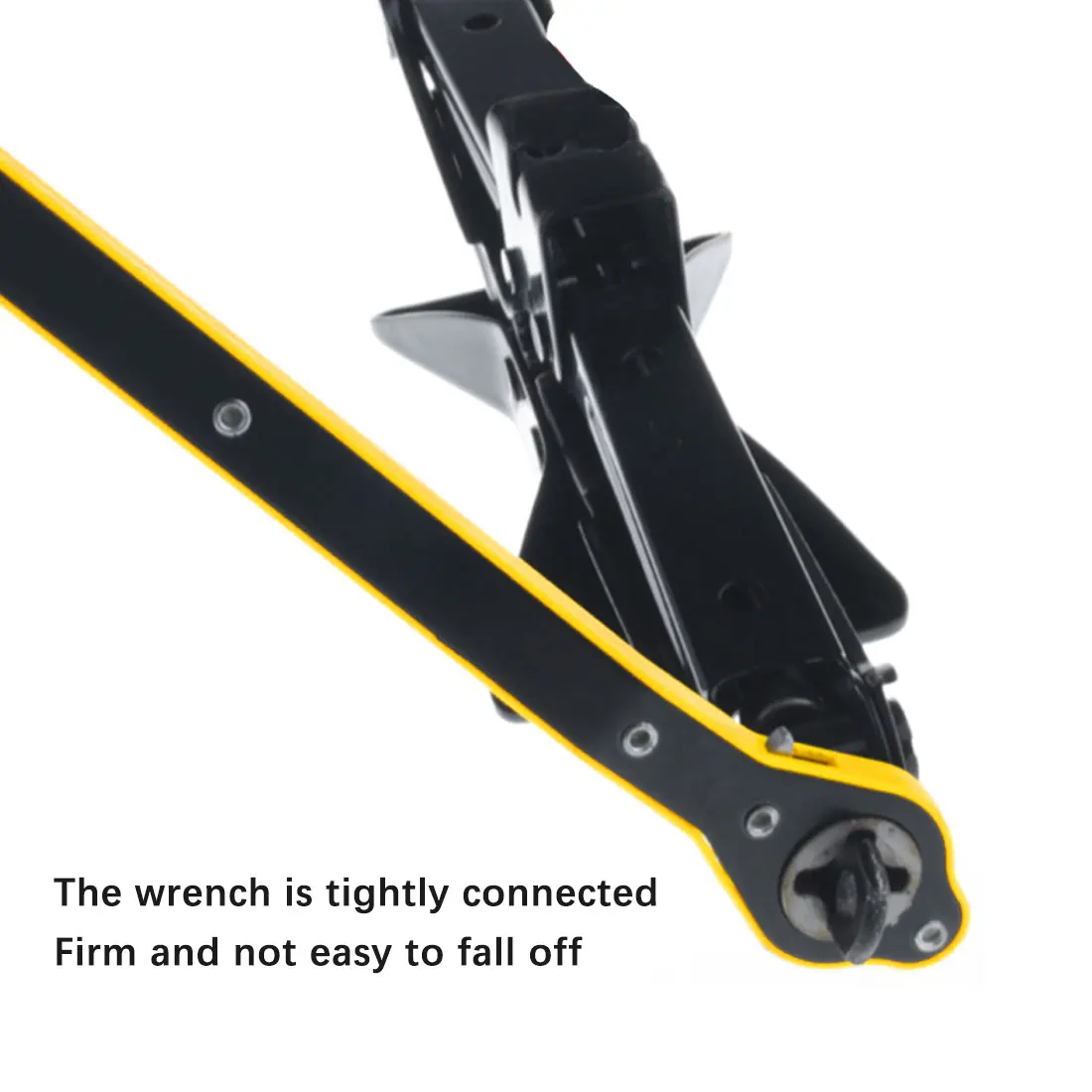 

Handle Wrench Auto Maintenance Tools Wrench Auto Labor-Saving Jack Ratchet Wrench Scissor Jack Garage Tire Wheel Lug Wrench