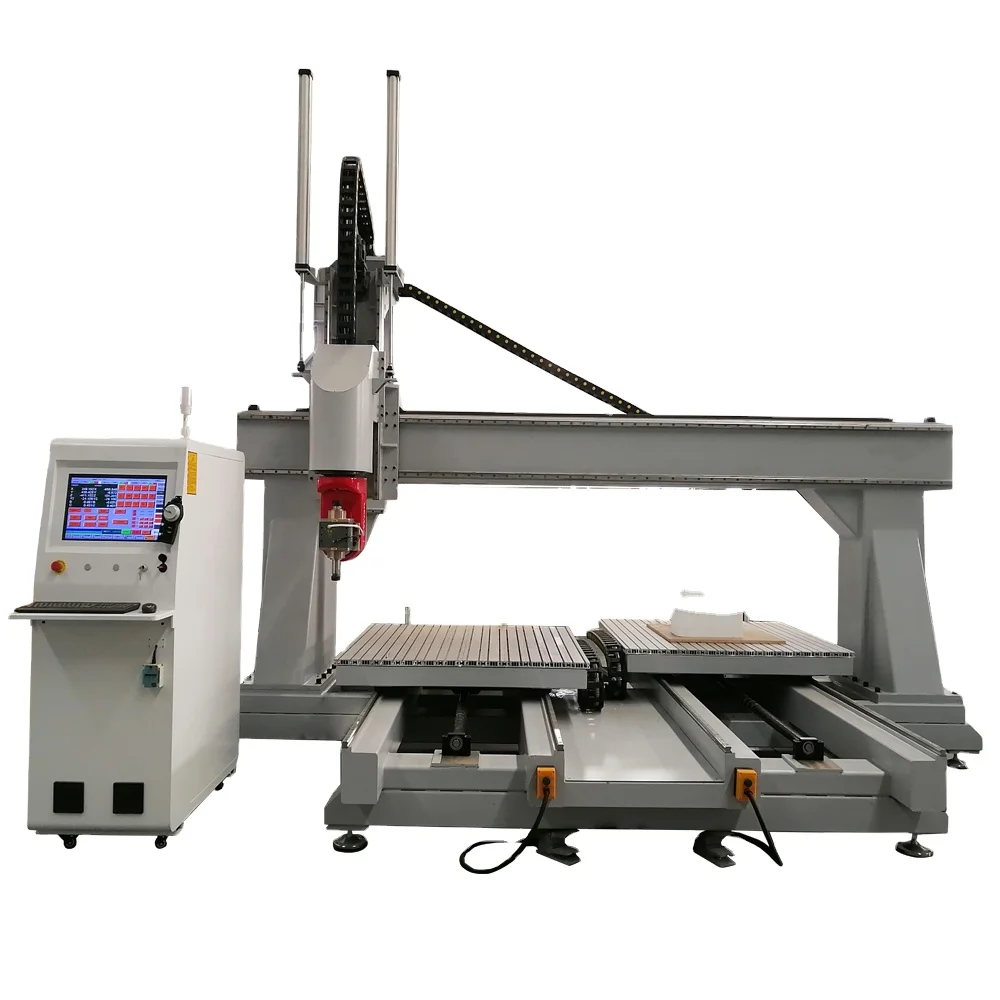

5 axis cnc router atc 4*8 1325 5*10ft 4th mdf wood carving machine woodworking 180 spindle rotary price