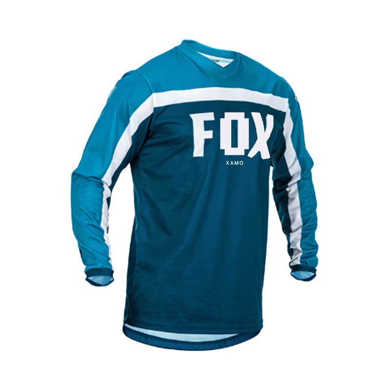 2022 new summer men's Fox cycling team clothing MTB motorcycle mountain downhill shirt off-road |