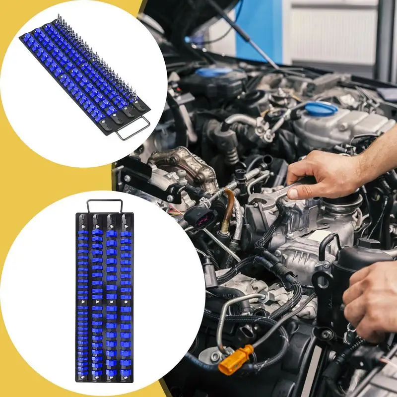 Портативный органайзер для розеток 80-компонентный лоток Безопасный дизайн