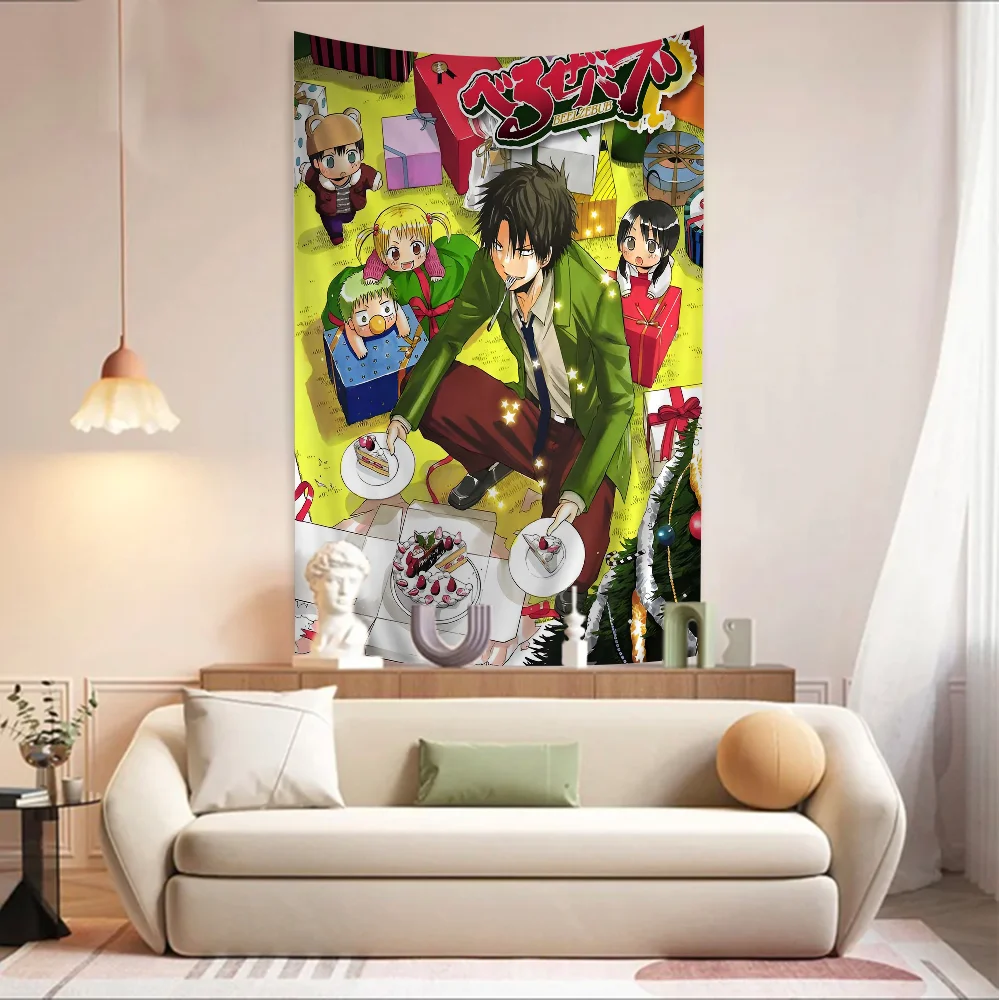 Beelzebub Красочный Настенный Гобелен В Богемном Стиле Хиппи Мандала Подвесной Декор