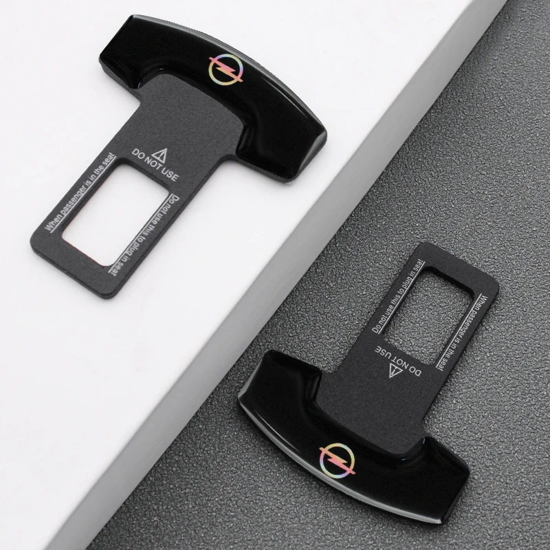 

1/2 Pcs Car Styling Seat Belt Buckle Clip Seat Belt Plug Accessories For Opel Astra H G J Insignia Mokka Zafira Corsa Vectra C D