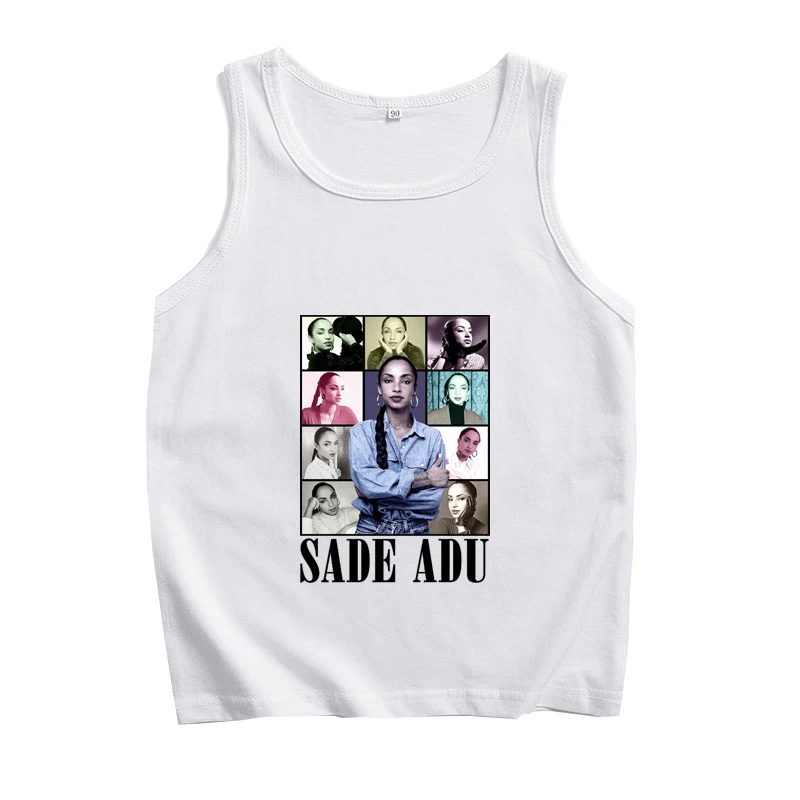 Майка Sade Adu для мужчин и женщин жилет Повседневная футболка без рукавов подарок