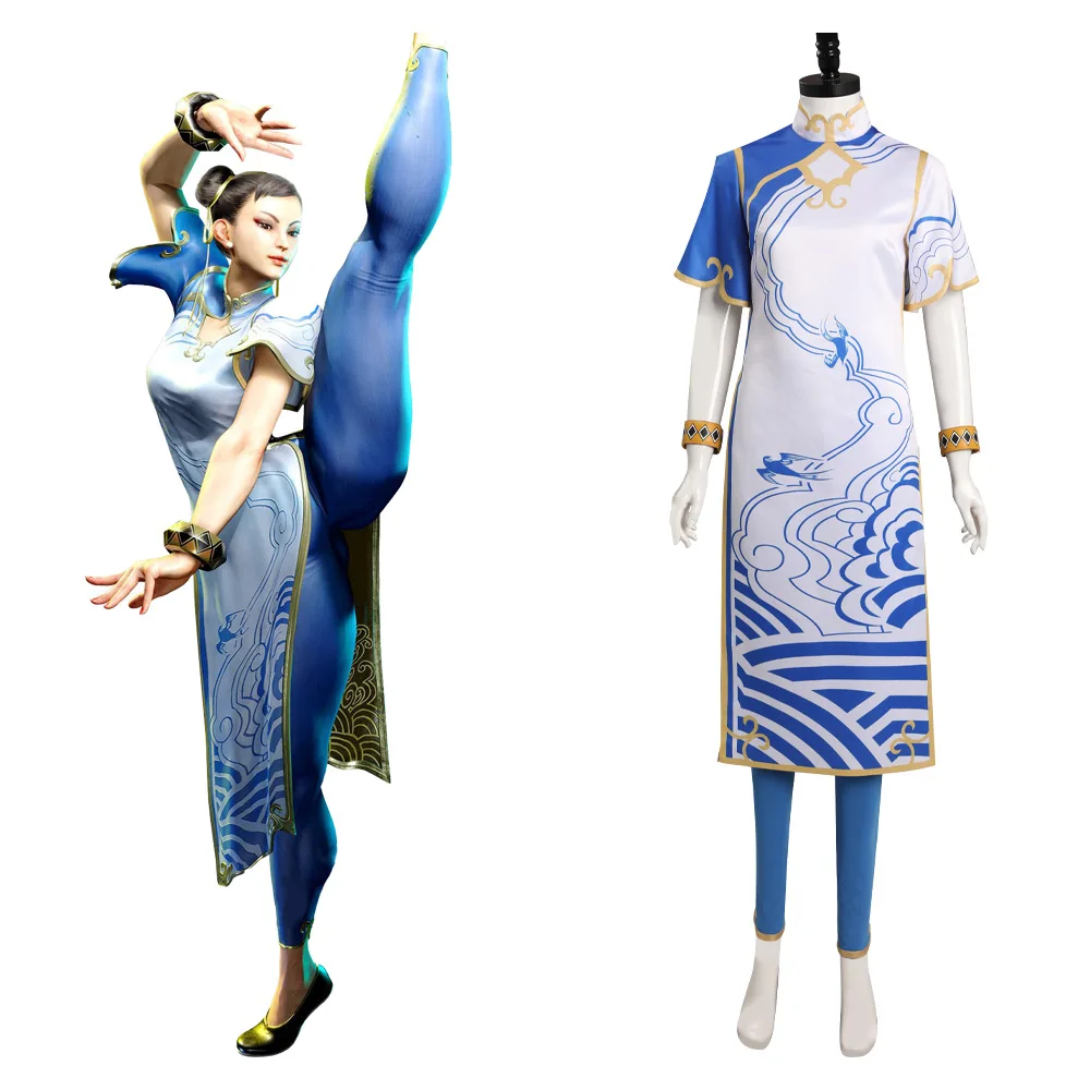 

SF Chun Li костюмы для косплея карнавальный костюм на Хэллоуин