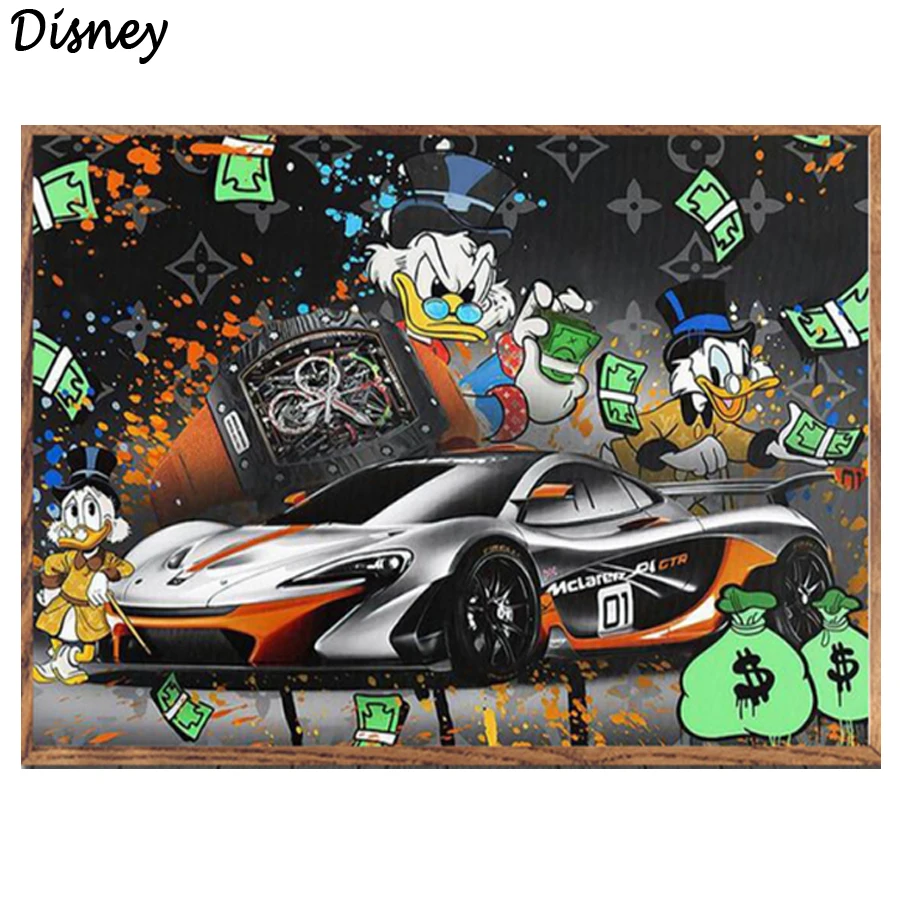 

Набор для алмазной вышивки «Микки Маус и Дональд Дак»