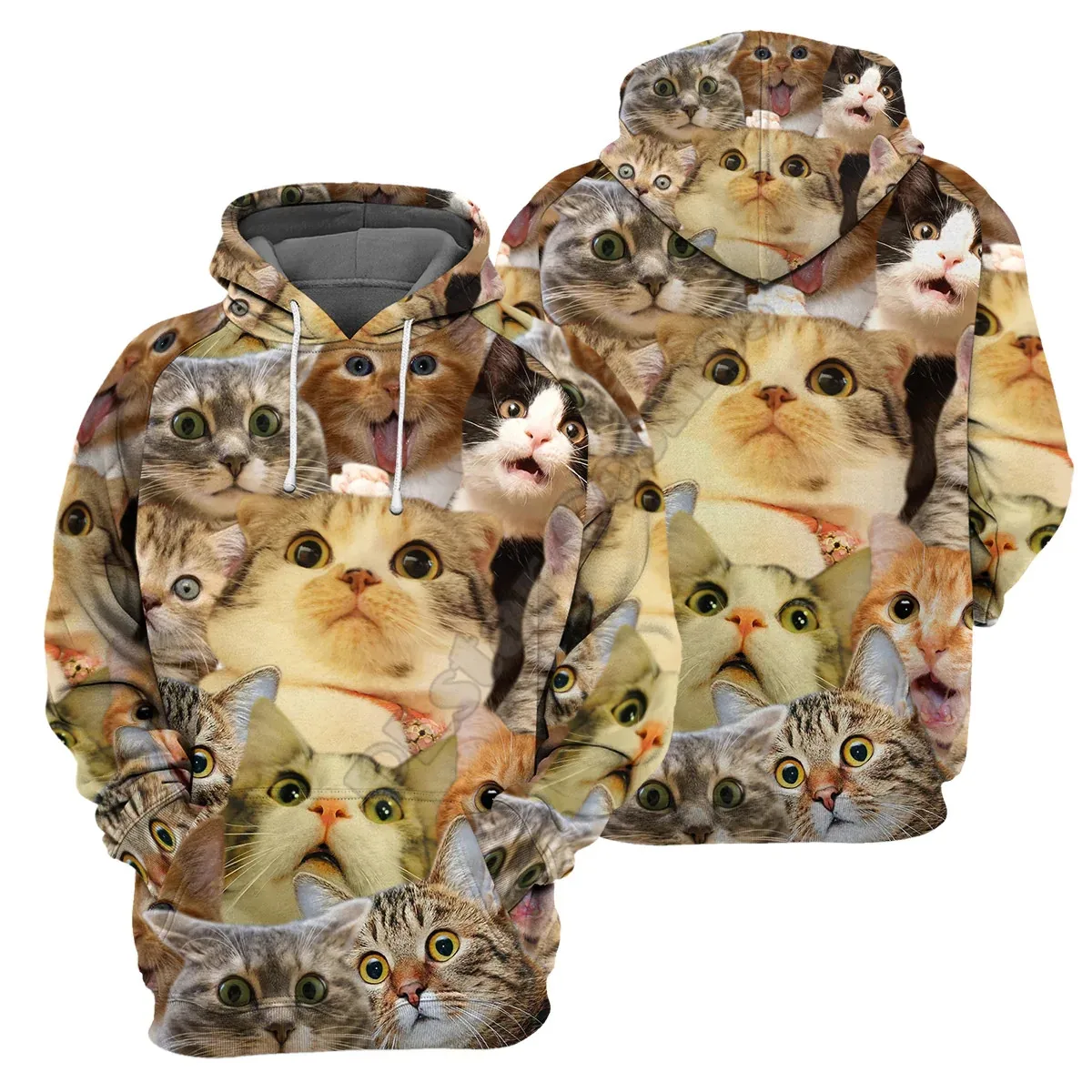 

Amazing Cat Cosplay Clothes 3D All Over Printed Hoodies Streetwear Women For Men Pullover/Sweatshirt/Zipper Hoodies 01
