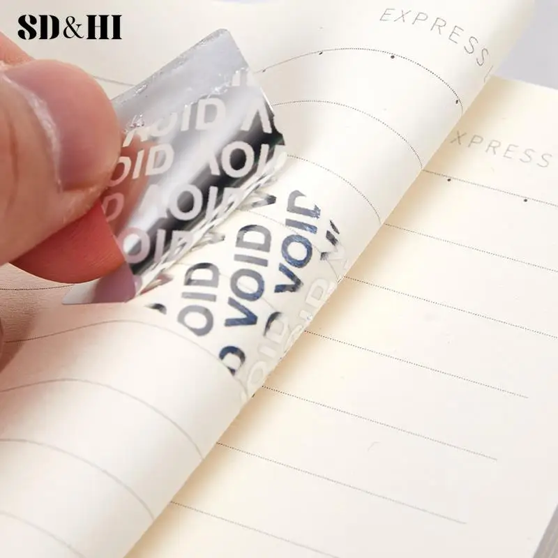 

100pcs Warranty Protection Sticker 40*20mm Tamper Proof Void Label Stickers Disposable Security Seal Anti-counterfeiting Sticker