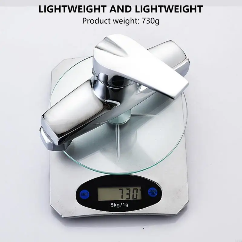 Настенные душевые смесители нажимайте с кран алюминиевого душа одним рычагом