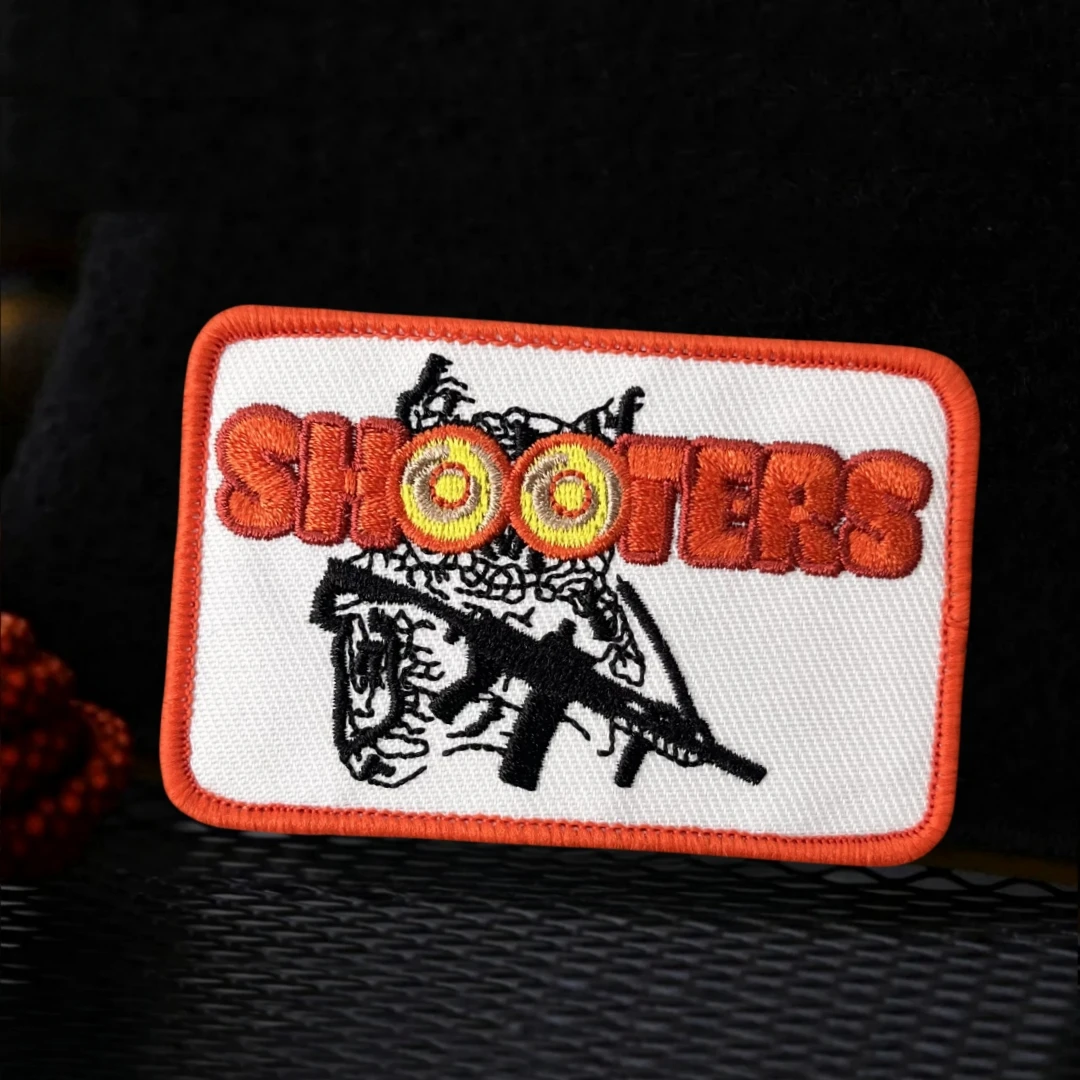 Моральный значок тактические нашивки военная повязка на руку NRA пистолет для