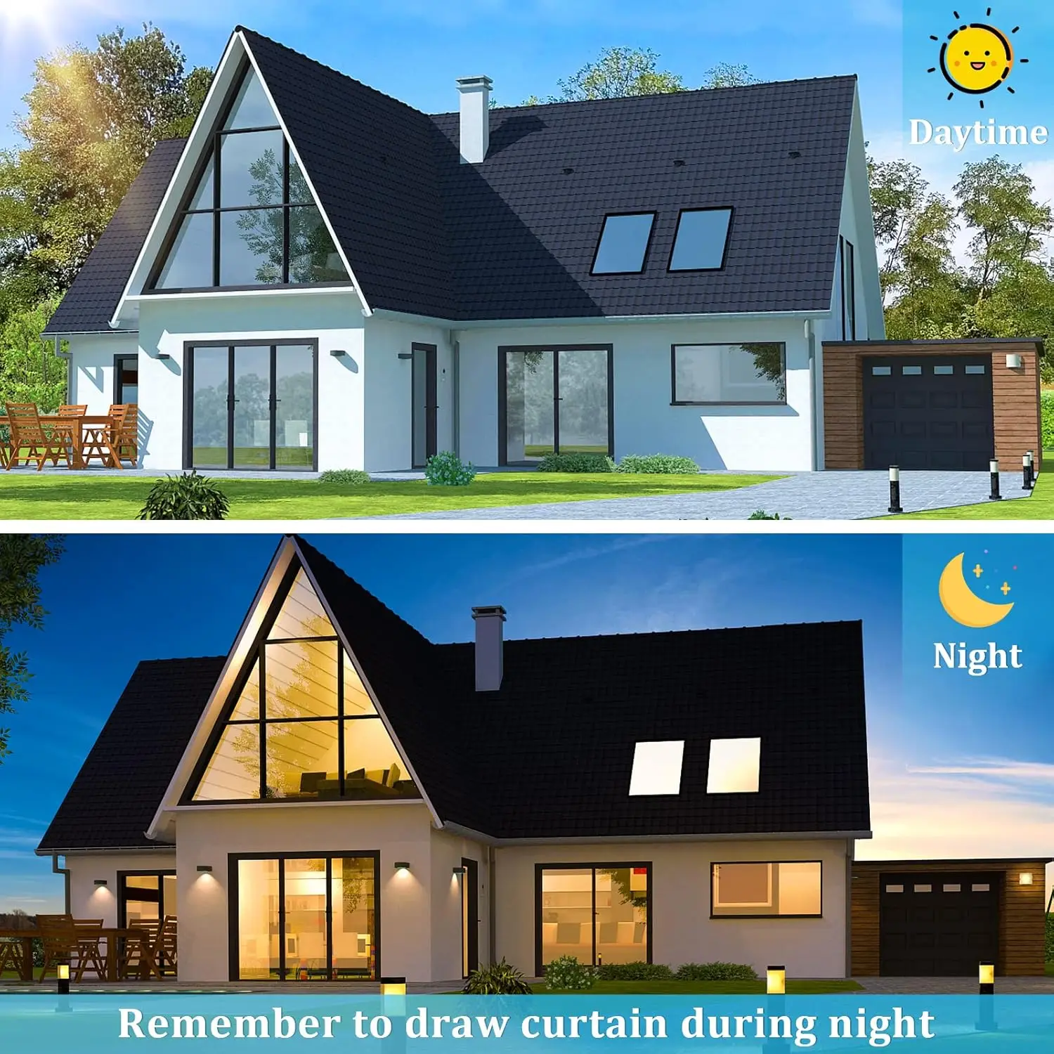 Односторонняя оконная пленка дневной зеркальный эффект светоотражающая