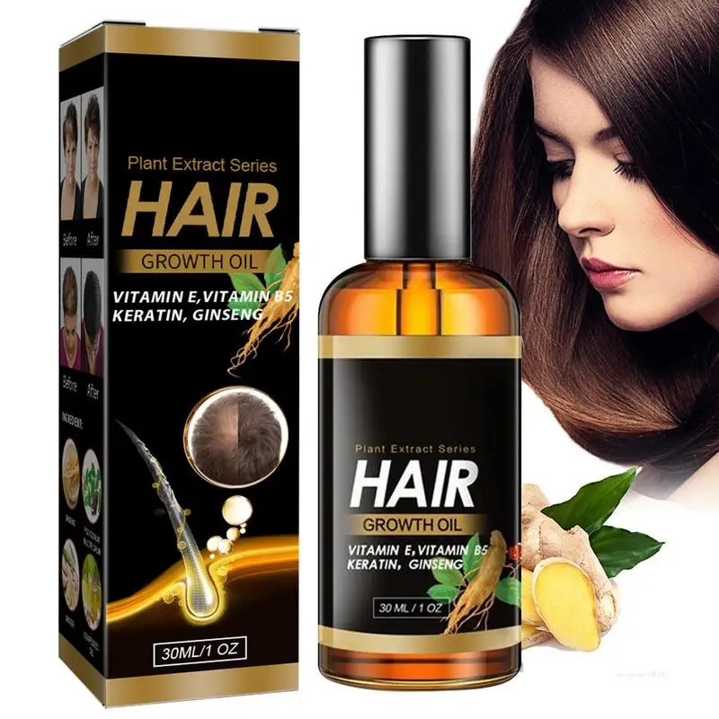 

Hair Growth Serums Hydrating Hair Care Oil 1 Oz Nourishing Hair Growth Treats For Dry Damaged Hair Split End