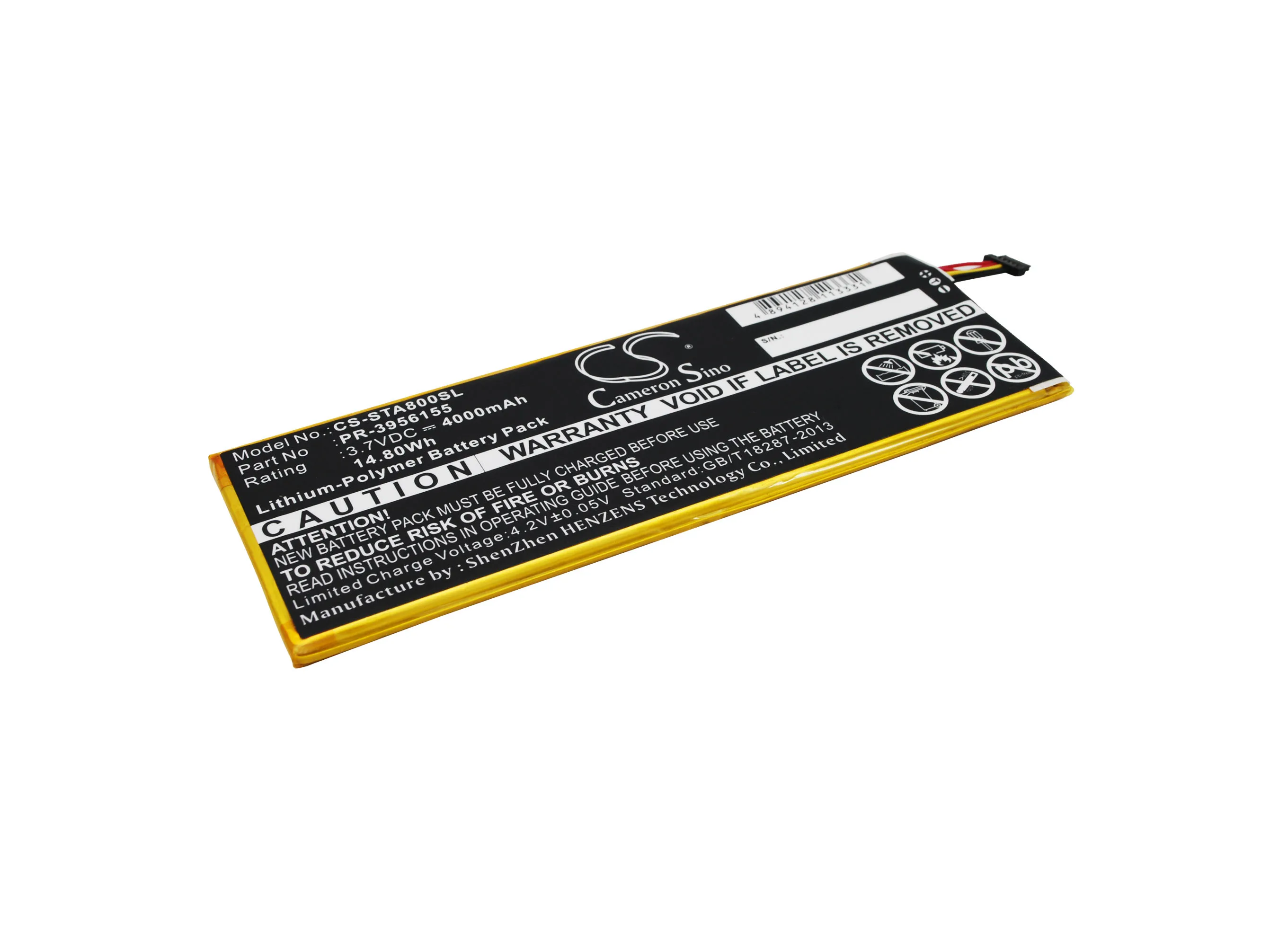 

4000mAh INSIGNIA PR-3956155 Battery for Flex 8" NS-15AT08