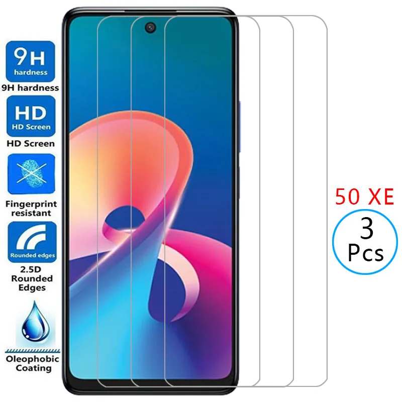 Защита экрана из закаленного стекла для tcl 50 xe nxtpaper чехол телефона on tcl50 50xe tcl50xe x e 5g