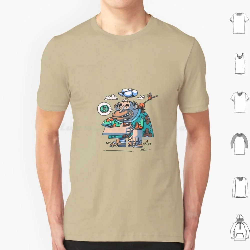 Гомер Джей. Футболка 6xl хлопок крутая футболка Рождественское дерево зеленая