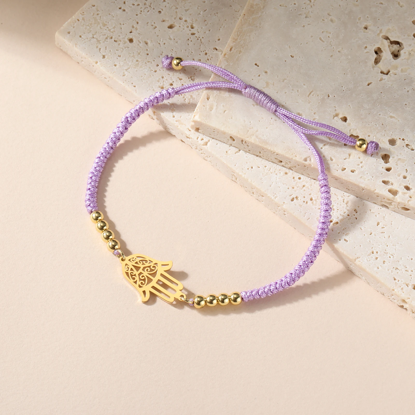 Unift Фатима женские подвески из нержавеющей стали веревочная цепочка ювелирные