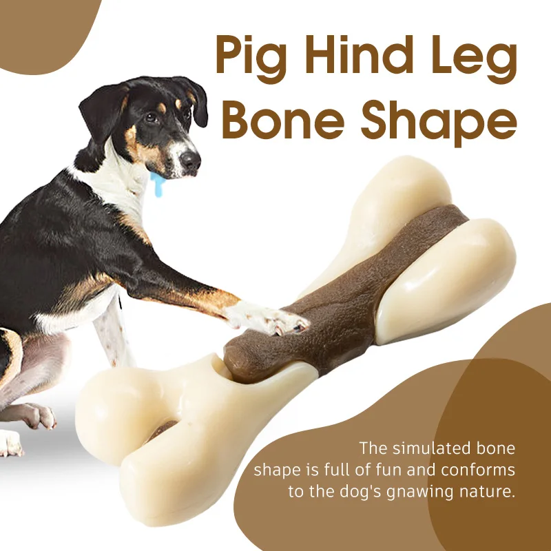 

Жевательные игрушки для собак, кости, молярная палочка, устойчивая к укусам, натуральная Нетоксичная игрушка для щенков, Интерактивная, здоровая, для чистки зубов