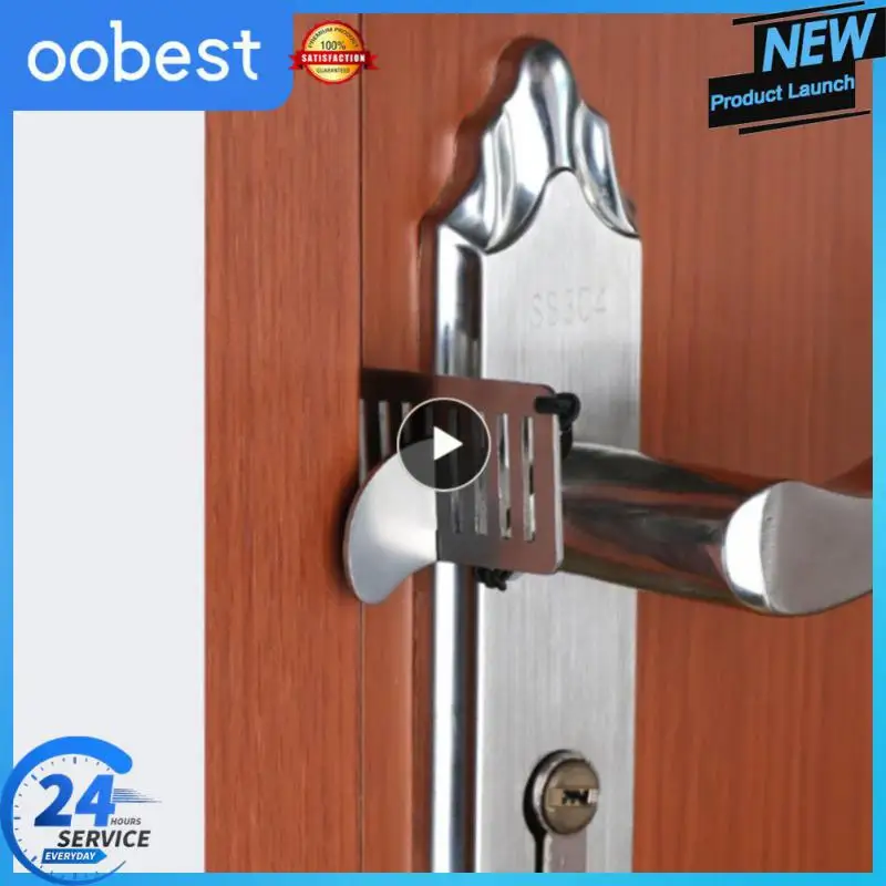 Zamek metalowy Heavy Duty zabezpieczenie przed kradzieżą wysokiej jakości bez dziurkacza urządzenie zatrzaskowe apartament zamek do drzwi Hotel
