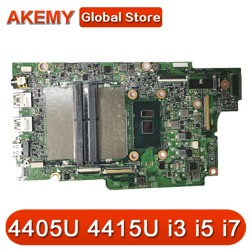 

For dell Inspiron 13 5368 7368 15 5568 7569 Motherboard 15296-1 CN-0JV40X 0YKP87 with 4405U 4415U i3 i5 i7 6th Gen 7th Gen CPU