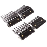 4pcs universal cut clipper limit comb guide attachment size barber replacement