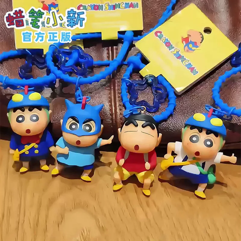 Новинка Аниме Crayon Shin-chan Kawaii Q версия ежедневные забавные персонажи ПВХ Модель