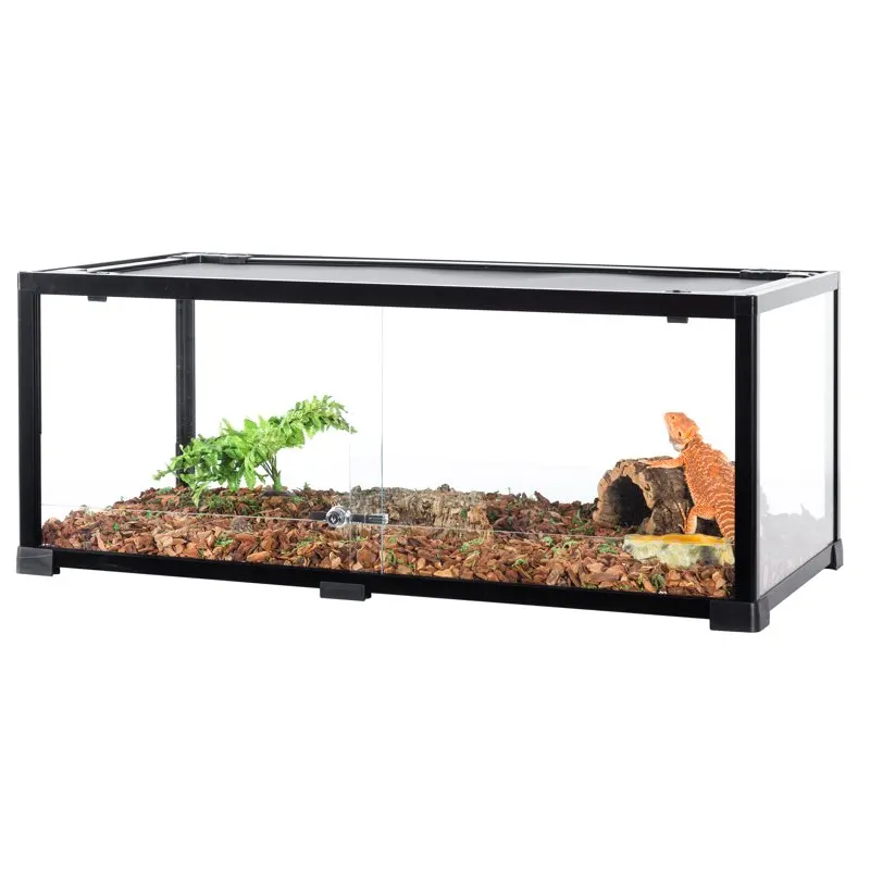 

Knock-Down 40 Gallon Glass Reptile Terrarium
