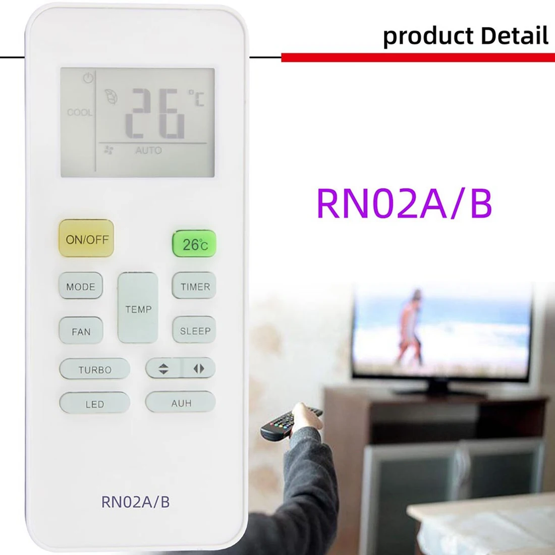 Пульт дистанционного управления RN02A/B для кондиционера RN02A RN02B RN02C RN02D RN02E RN02H
