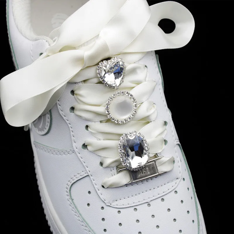 

Стразы DIY модные украшения для кроссовок Роскошные шнурки с жемчугом аксессуары качественные подвески для обуви для Nike Air Force 1